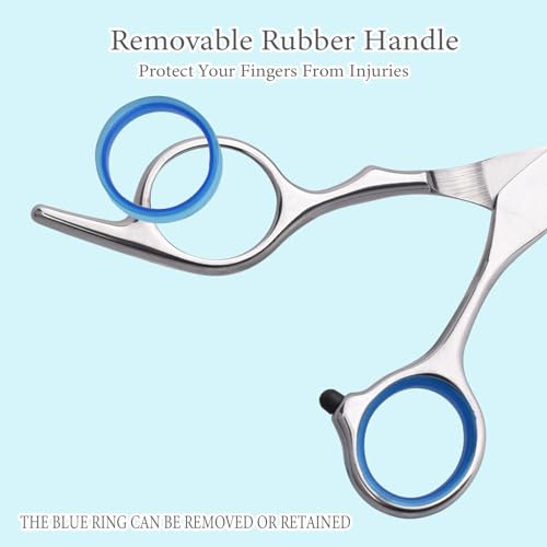 Professional Stainless Steel Hair Cutting Scissors 6.5 Inch Salon Barber Shears