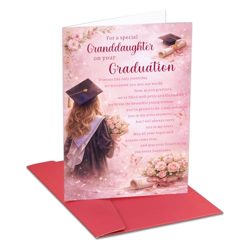 Heartfelt Graduation Card for Granddaughter - Class of 2027