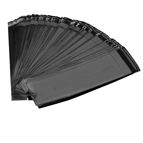 ATOMUS Tattoo Machine Covers with Self-Adhesive Strip 100pcs Black