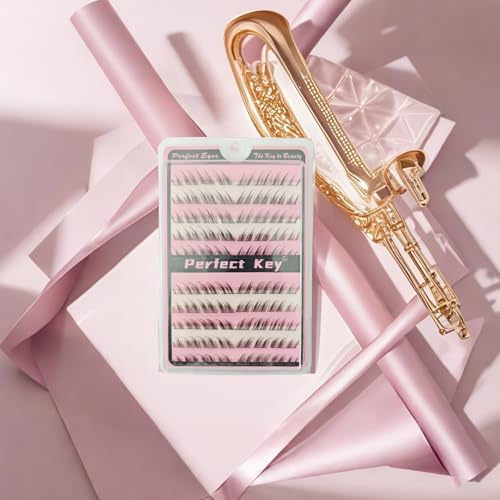 Wispy Self Adhesive Cluster Eyelashes DIY Lash Extensions D Curl