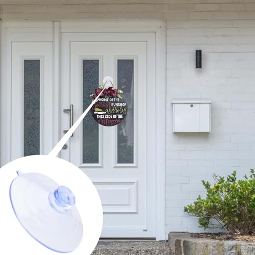 AccEncyc 65mm Mushroom Head Suction Cups - Heavy Duty PVC Sucker Pads (12 Pcs)