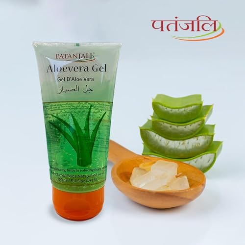 Patanjali Saundarya Aloe Vera Gel 150ml - Lightweight Skin Care