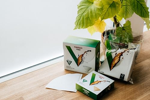 Hario V60 Paper Coffee Filters Size 01 - 40ct Box (Pack of 3)