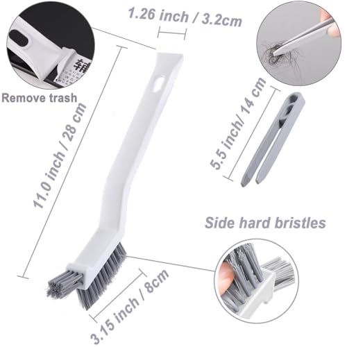 Flexible Drain Cleaning Brush Kit for Hair & Pipe Blockages - 3-Piece Set