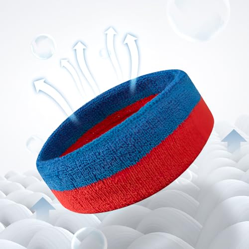 Breathable Athletic Sweatband for Running, Gym & Sports