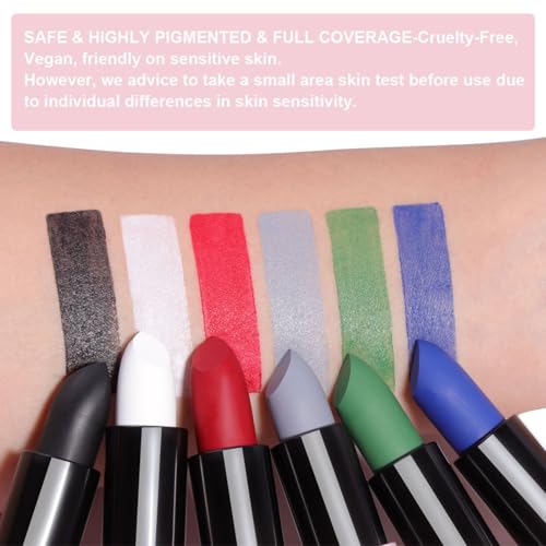 Silvercell Deep Red Matte Lipstick Waterproof Smudge-Proof Gothic Makeup
