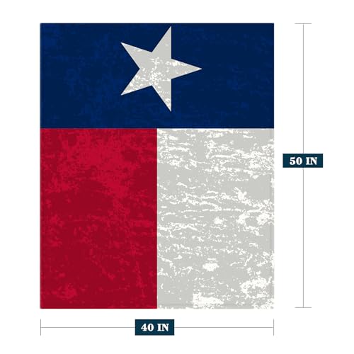 Patriotic American Flag Throw Blanket for Kids - 40x50 inches