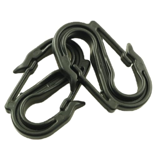 10PCS Heavy Duty S-Shaped Double Ended Hooks for Canopies & Tarps