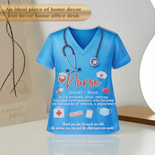 TAMUNBEE Nurse Appreciation Acrylic Desk Sign Decor Gift for RN