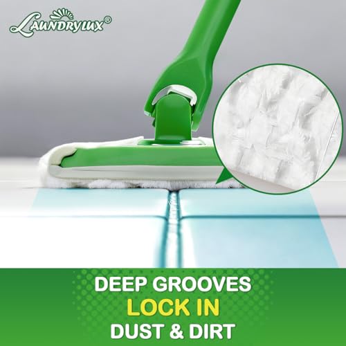 LAUNDRYLUX Heavy Duty Dry Sweeping Cloths for Swiffer Sweeper, 32 Count