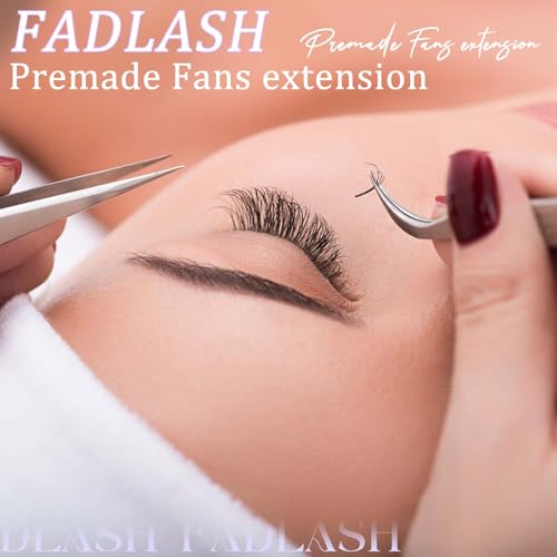 FADLASH 5D Premade Volume Lash Extensions C Curl 0.07mm 9mm