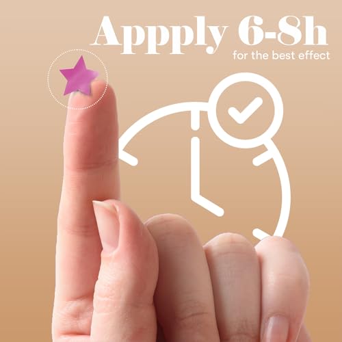 BIOPURE Hydrocolloid Star Acne Patches - 144 Count Pimple Stickers