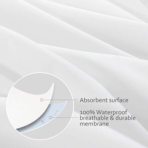 Toddler Travel Pillow Protector Cover - Waterproof 2 Pack