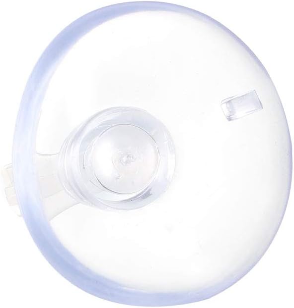 Uxcell Aquarium Suction Cup Clips - Airline Tube Holders for Fish Tank | Clear 13mm, 6 Pcs