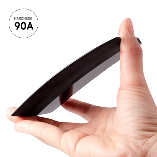 FOSHIO PPF Squeegee - Large Black TPU Rubber for Paint Protection & Tinting