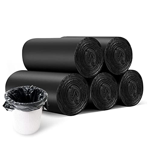 BAHREL Small Trash Bags 4 Gallon, 100 Count Heavy-Duty Liners