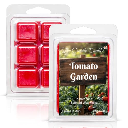 Tomato Vine Scented Wax Melts - 2 oz Clamshell with 6 Cubes