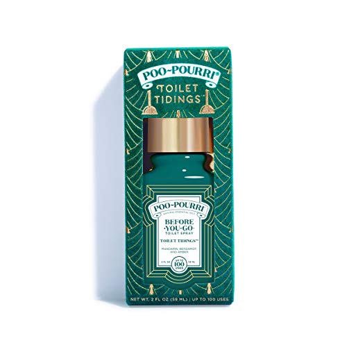 Poo-Pourri Before-You-Go Toilet Spray - Toilet Tidings Scent, 2 Fl Oz (Pack of 1)