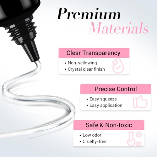 AZUREBEAUTY 3D Sculpting Gel for Nail Art, 15g Clear Molding Glue