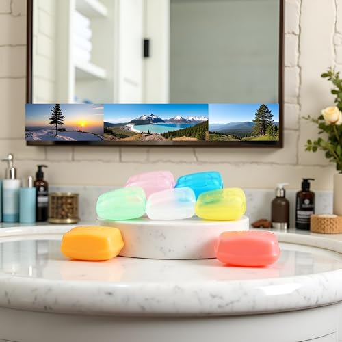 BWESOO 5-Pack Portable Toothbrush Head Case Travel Containers