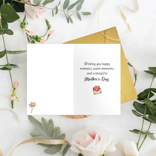Funny Belated Mother's Day Card - Humorous Greeting for Mom, Wife, Grandma