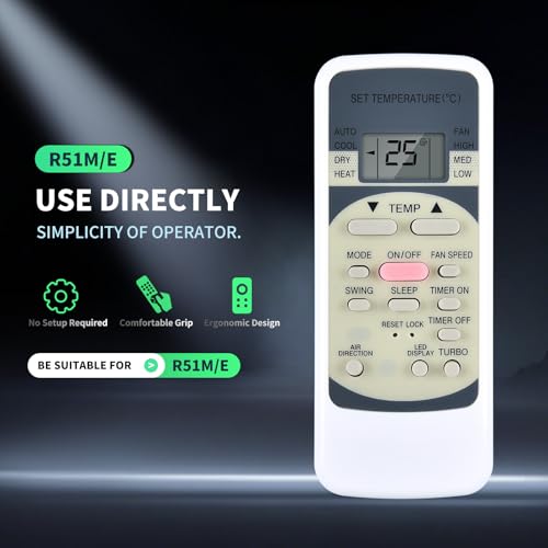 PZL Universal AC Remote Control for Midea Air Conditioners