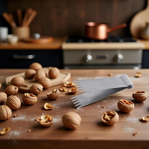 Stainless Steel Walnut Clip Pastry and Bread Decorating Tool