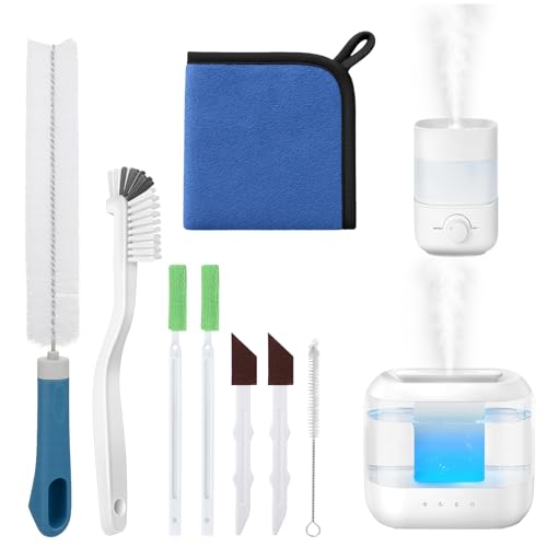 XANGNIER Multicolor Humidifier Cleaning Brush Kit - 8 Pcs