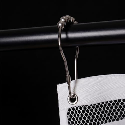 ALYER 6 Pocket Hanging Mesh Shower Caddy - Quick Dry Bathroom Organizer