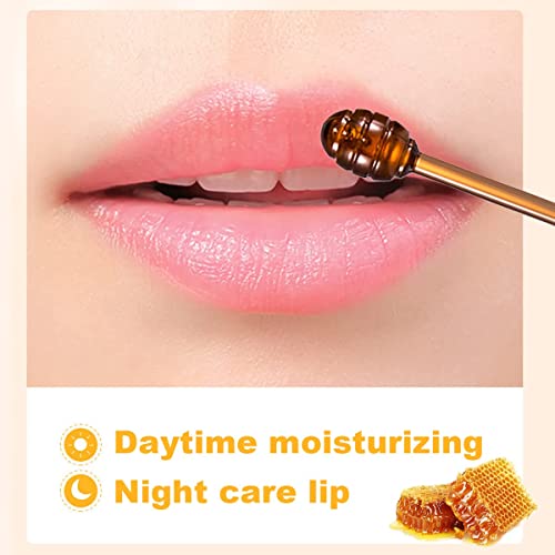 Alisesun Honey Lip Balm & Sleeping Mask 2-Pack - Vitamin E Moisturizing Lip Care