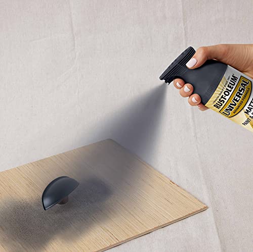 Rust-Oleum Universal All-Surface Spray Paint, Matte Farmhouse Slate Blue, 12oz