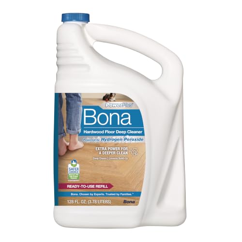 Bona PowerPlus Hardwood Floor Deep Cleaner Refill - 128 Fl Oz