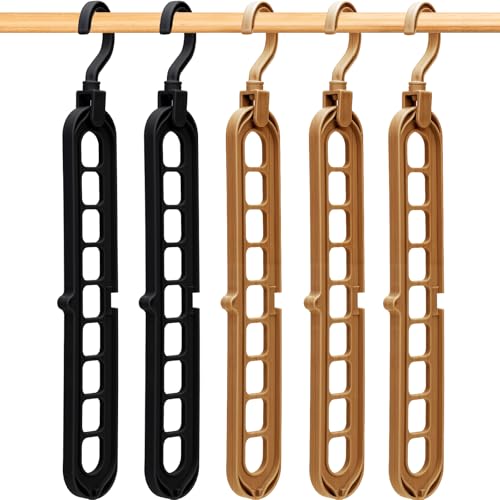 HEYHOUSE Magic Space-Saving Closet Hangers - 9-Hole Multifunctional Organizer