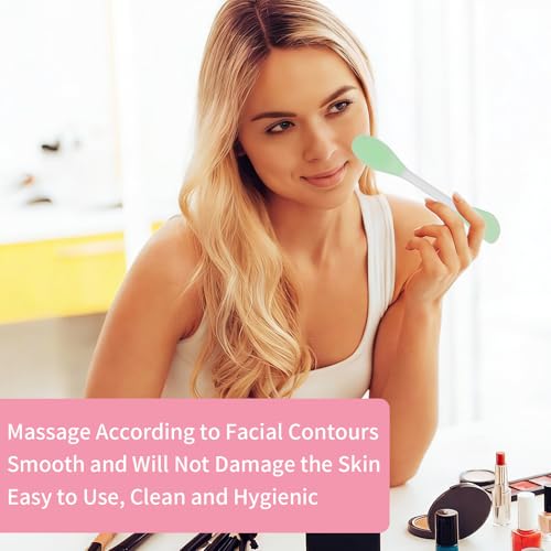 Volisau 4Pcs Silicone Face Mask Applicator Brushes & Spatulas