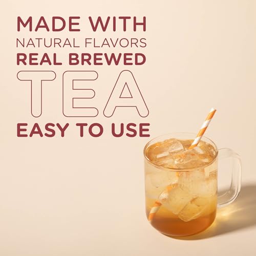 White Peach Green Tea Concentrate – SPLENDA Premium 32 Fl Oz | Keto & Sugar-Free