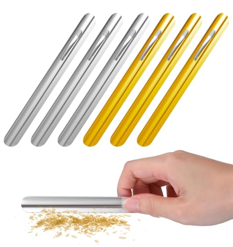 Stainless Steel Table Crumb Sweeper Set - 6 Pack for Servers