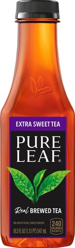 Pure Leaf Extra Sweet Iced Tea, 18.5 oz Bottle - All Natural