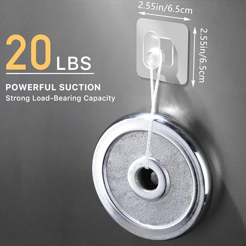 DELITON Drill-Free Wall Hooks for Towels & Robes - 10 Pack