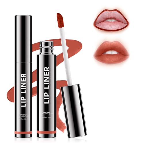 Anguishil Peel Off Lip Liner Stain - Waterproof Rose Lip Stain