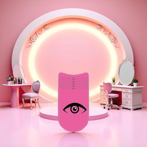 2Pcs Pink Eyelash Extension Measuring Ruler & Lash Stencil Tool