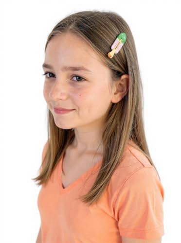 GZEE Multi-Pattern No-Crease Hair Clips Decorative Barrettes 10 Pack