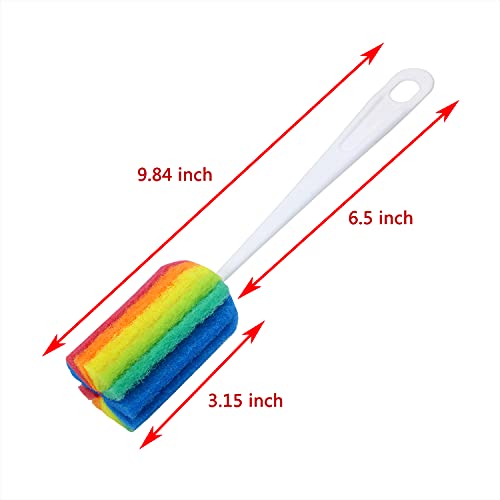 Mini Skater 3PCS Long Handle Cleaning Brush Set for Cups
