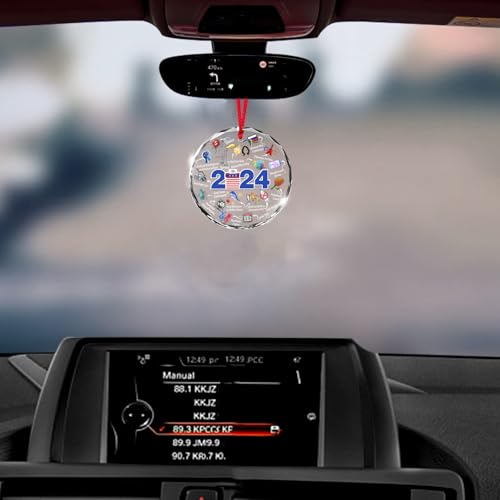 2024 Year in Review Christmas Ornament - Hilarious Glass Keepsake