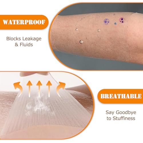 Romlon Tattoo Aftercare Bandage 10pcs 5.9x3.9 Waterproof Film