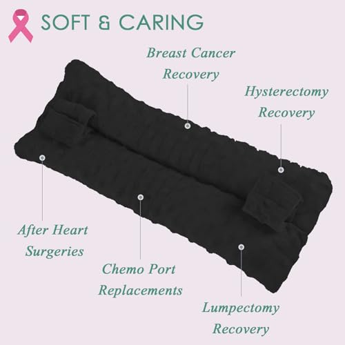 Post-Surgery Seatbelt Cushion for Mastectomy & Heart Recovery