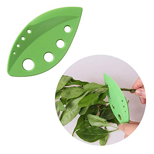 2-Pack Herb Stripper Tool Set - Stainless Steel & Plastic