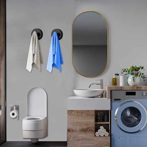 AMAZOPEN Heavy Duty Suction Cup Hooks - Removable Shower Towel Hooks