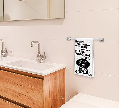 Funny Kitchen Towels - Labrador Retriever Decorative Dish Towels