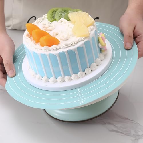 12-Inch Non-Slip Silicone Cake Mat for Baking & Pastry