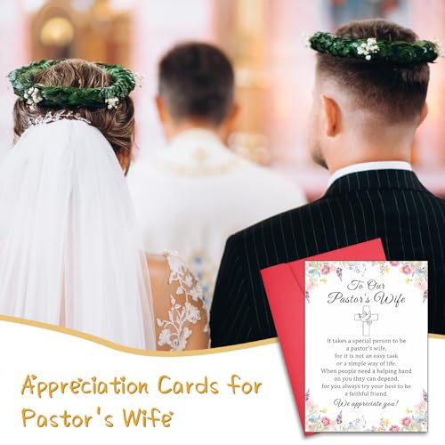 Pastor Wife Appreciation Thank You Card Christian Gift